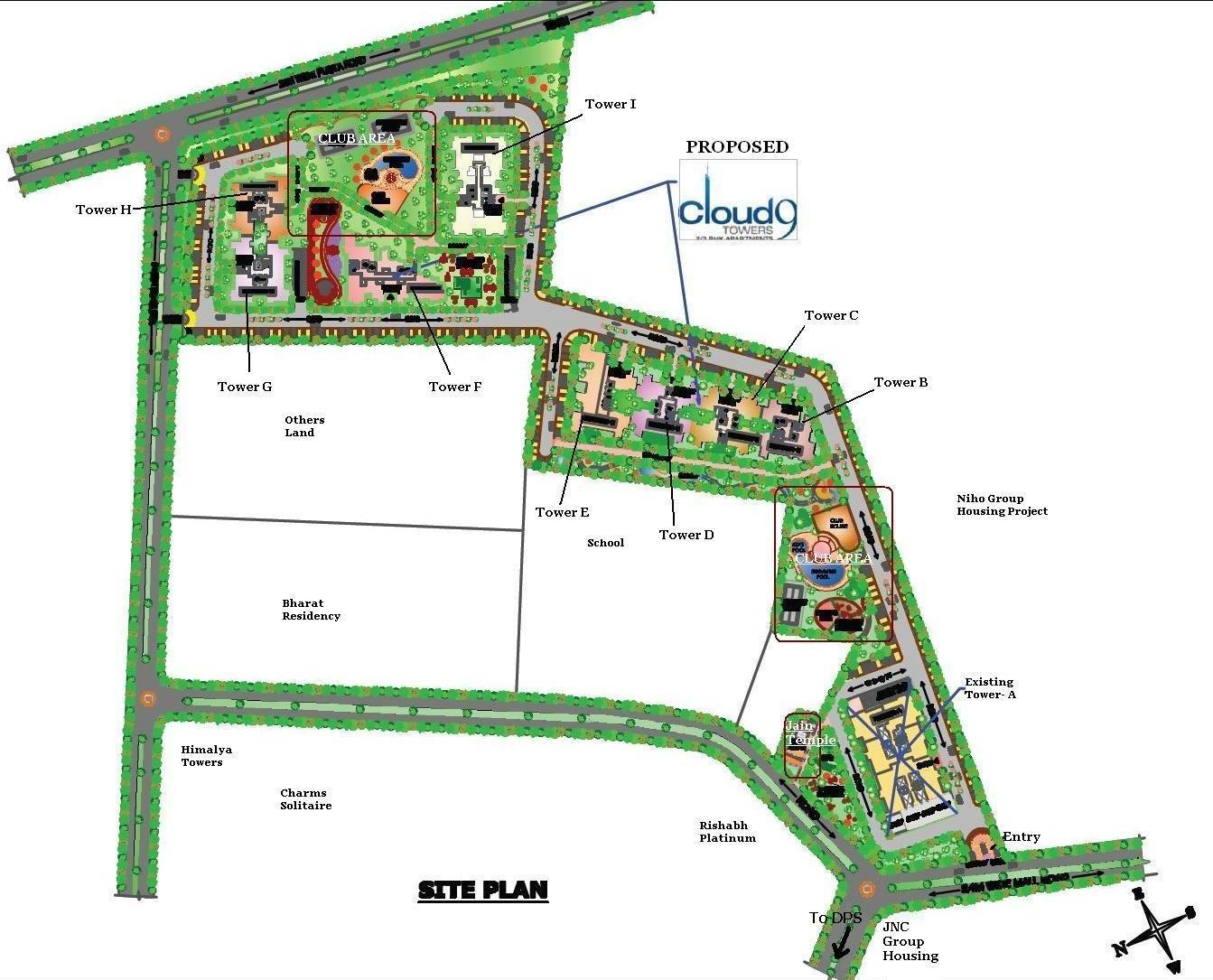 Rishabh Paradise Cloud 9, Indirapuram, Ghaziabad
